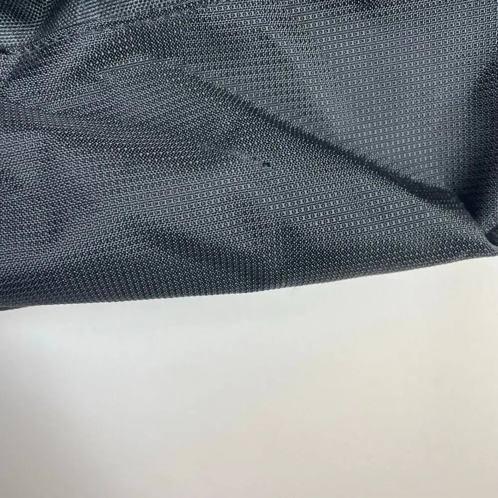 Dakine Brooke Black Animal Print Nylon Canvas Laptop Messenger Bag Travel Work